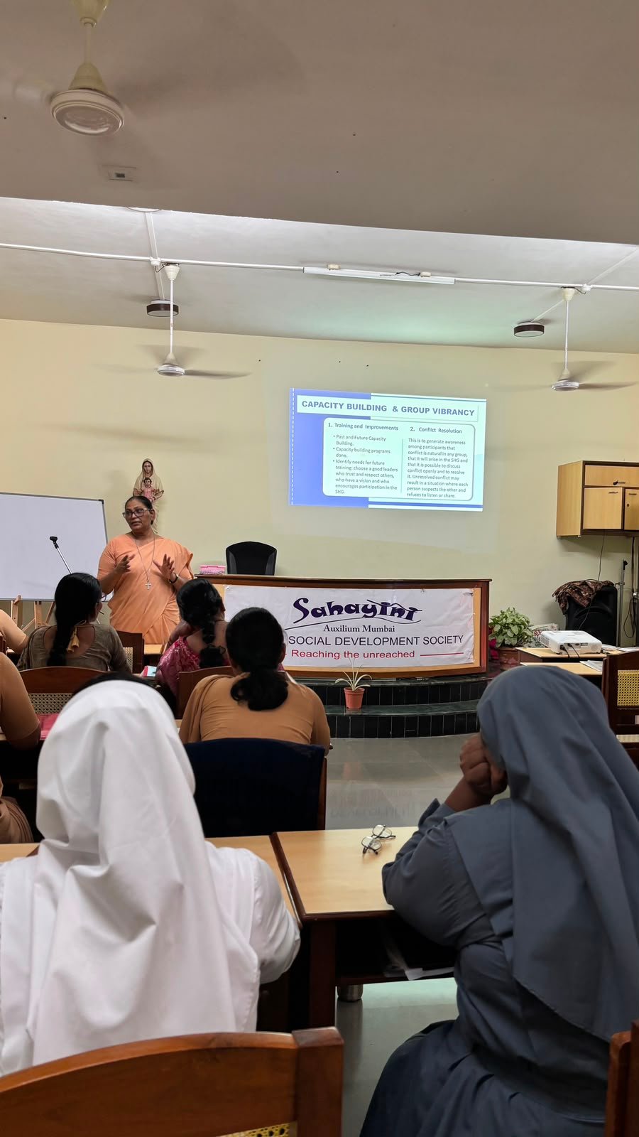 ORIENTATION MEETING CONDUCTED FOR LOCAL COORDINATORS AND TEACHING STAFF AT DAHANU.